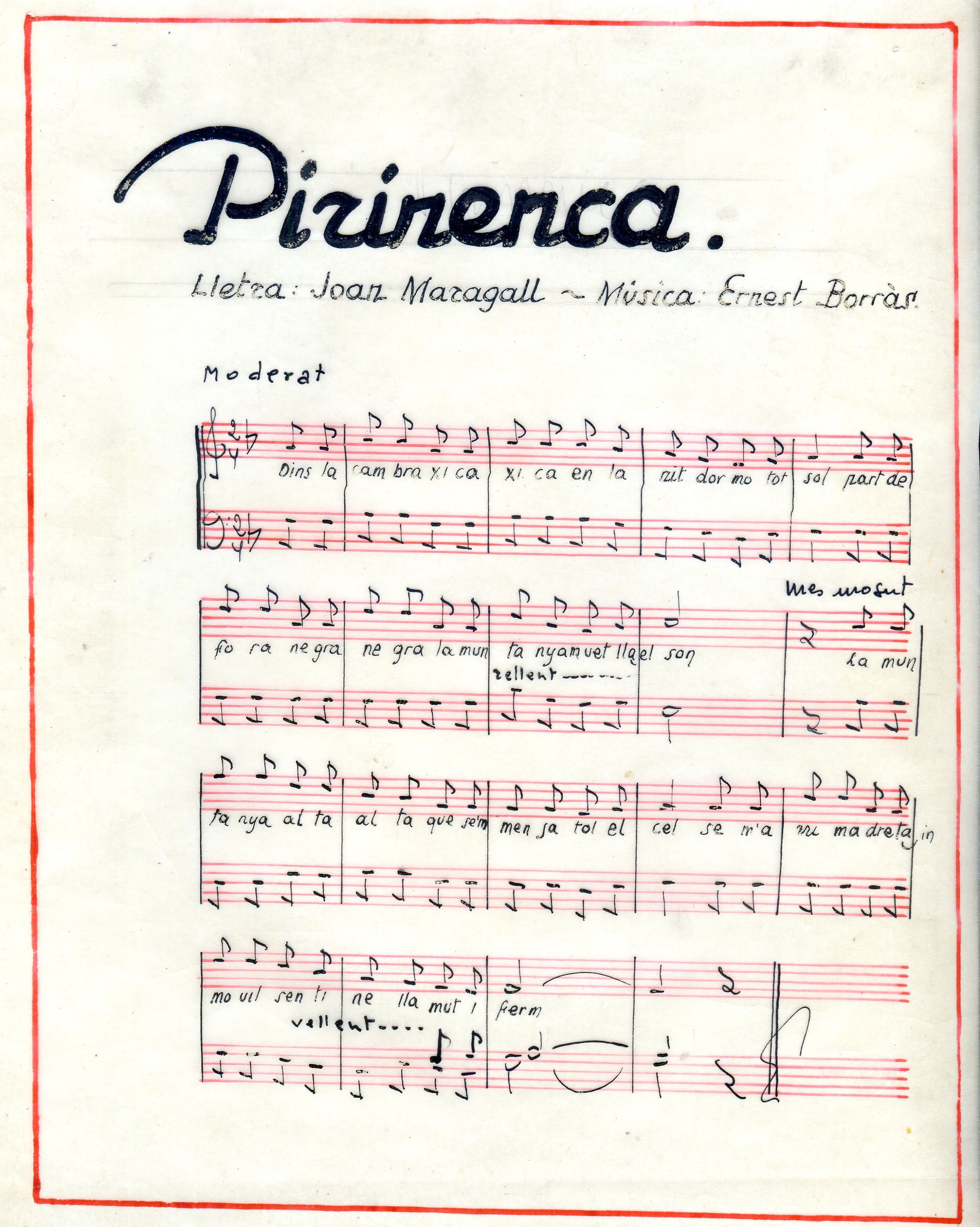 [Cançons de muntanya] - Portada